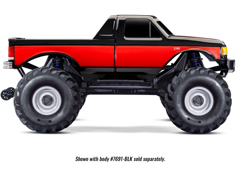 Traxxas X-Monster MT 8S 1:5 4WD RTR bez karoserie