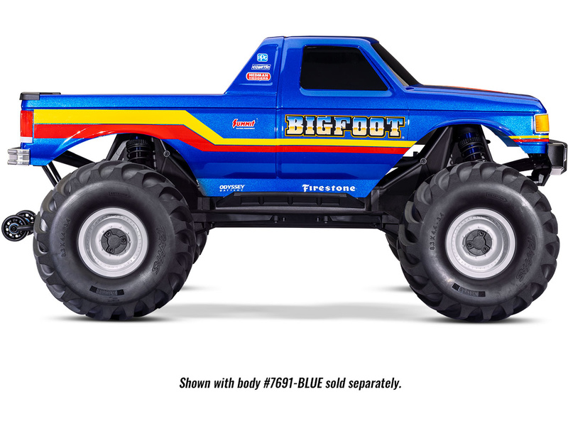 Traxxas X-Monster MT 8S 1:5 4WD RTR bez karoserie