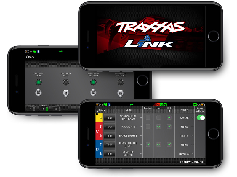 Traxxas sada LED osvětlení kompletní: X-Maxx, XRT, X-Monster