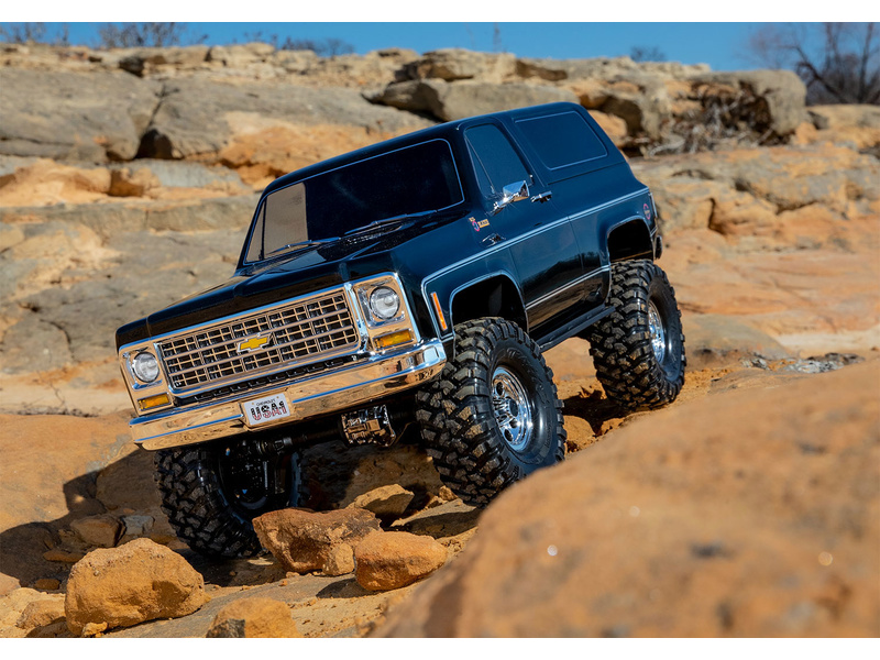 Traxxas TRX-4 Chevrolet K5 Blazer 1979 1:10 RTR černá