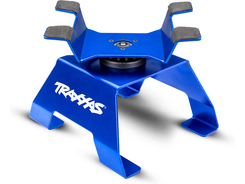 Traxxas stojánek na auta malý modrý