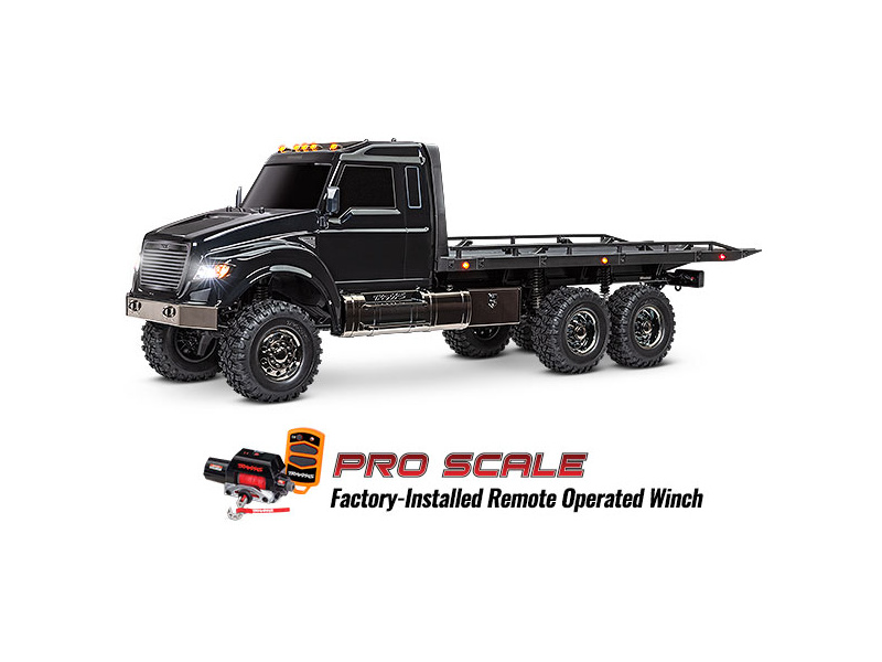 Traxxas TRX-6 Ultimate RC Hauler 6x6 1:10 RTR s navijákem černý
