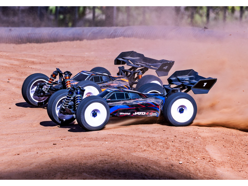 Traxxas Jato 1:8 4WD VXL-4S RTR oranžové
