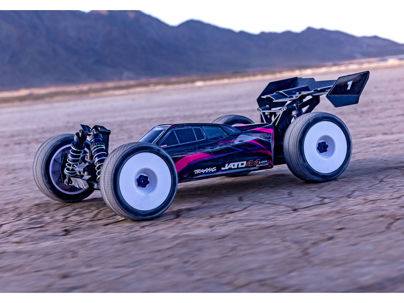 Traxxas Jato 1:8 4WD VXL-4S RTR oranžové