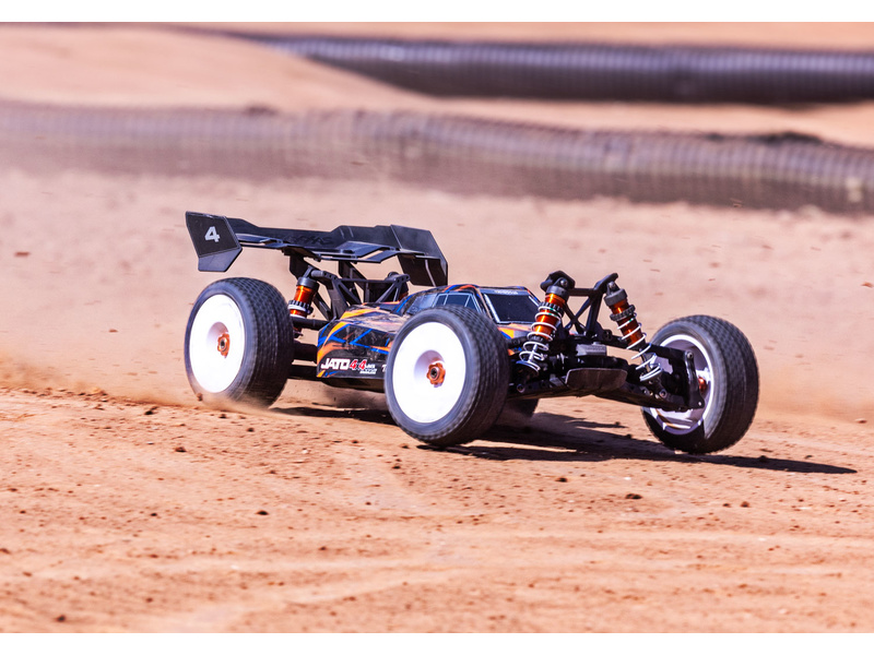 Traxxas Jato 1:8 4WD VXL-4S RTR oranžové