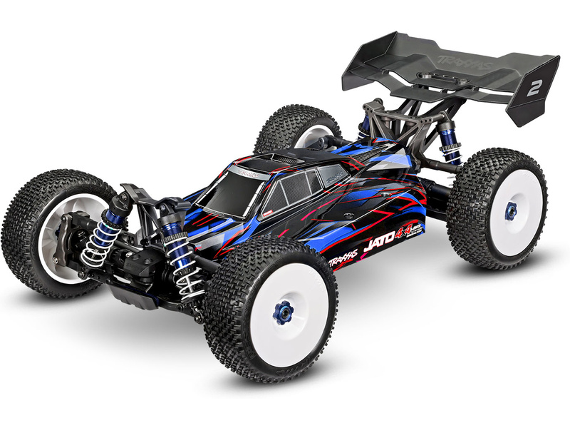 Traxxas Jato 1:8 4WD VXL-4S RTR oranžové