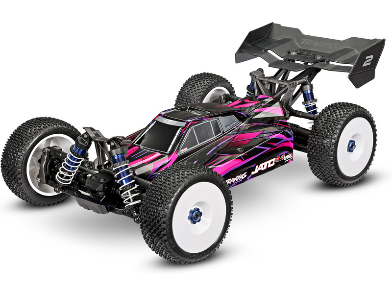 Traxxas Jato 1:8 4WD VXL-4S RTR oranžové