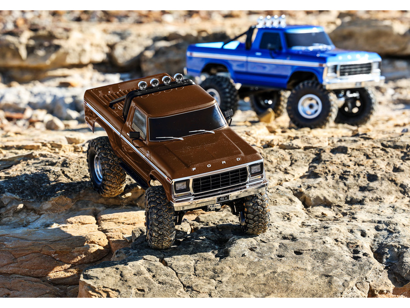 Traxxas TRX-4 Ford F-150 Ranger XLT 1:10 RTR hnědá metalíza