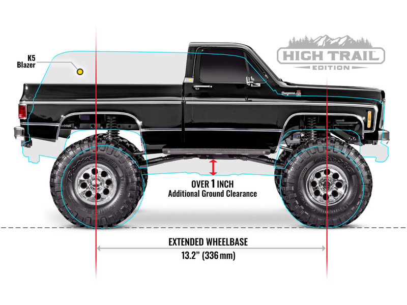Traxxas TRX-4 Chevrolet K10 1979 1:10 RTR stříbrný