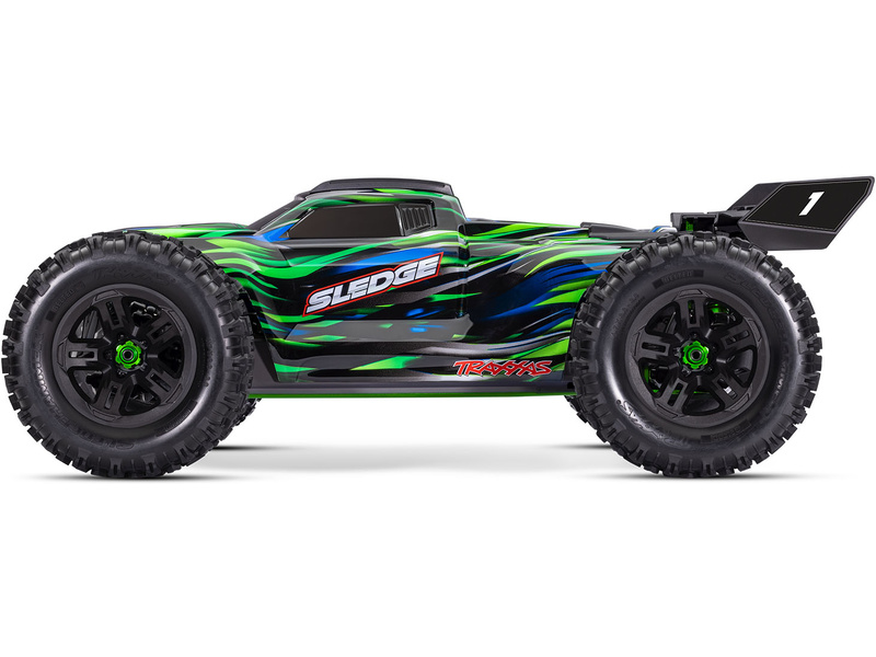 Traxxas Sledge 1:8 RTR oranžový s belted pneu,