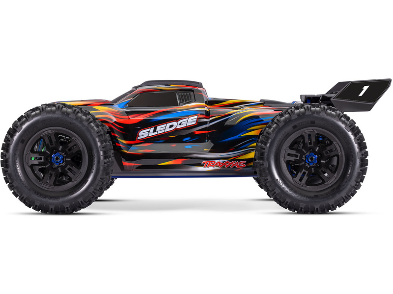 Traxxas Sledge 1:8 RTR oranžový s belted pneu,