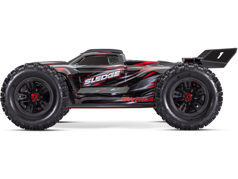 Traxxas Sledge 1:8 RTR oranžový s belted pneu,