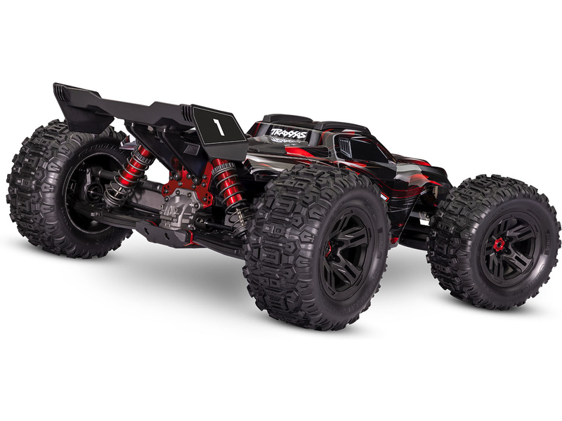Traxxas Sledge 1:8 RTR oranžový s belted pneu,