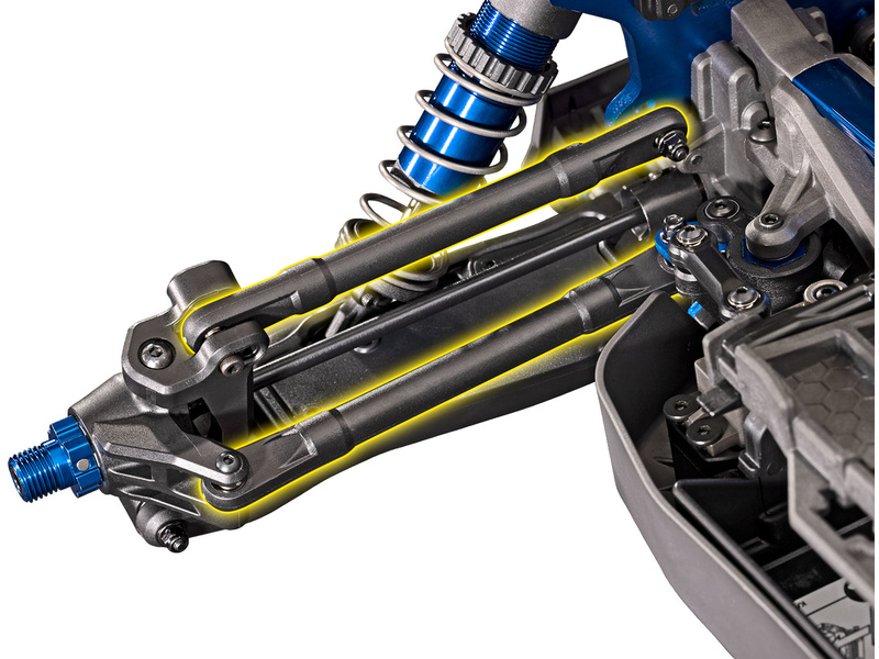 Traxxas Sledge 1:8 RTR oranžový s belted pneu,