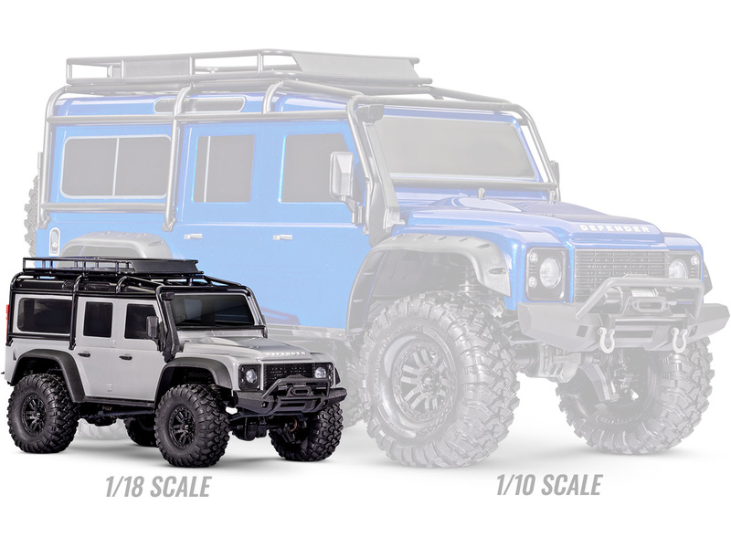 Traxxas TRX-4M Land Rover Defender 1:18 RTR černý