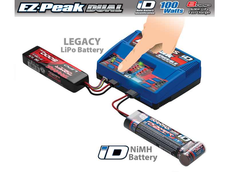 Traxxas nabíječ EZ-Peak Dual 3S 2x50W,