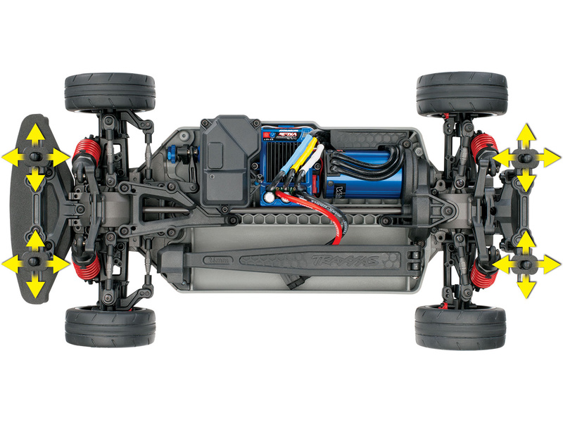 Traxxas podvozek 4-Tec 2.0 1:10 VXL RTR,