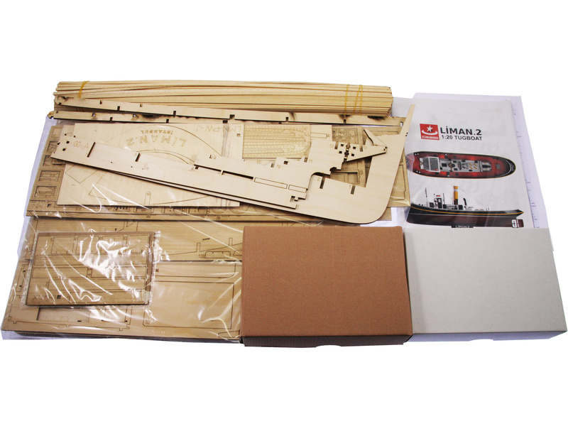 Türkmodel Liman 2 přístavní remorkér 1935 1:20 kit