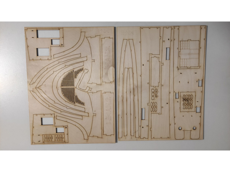 Türkmodel Liman 2 přístavní remorkér 1935 1:20 kit