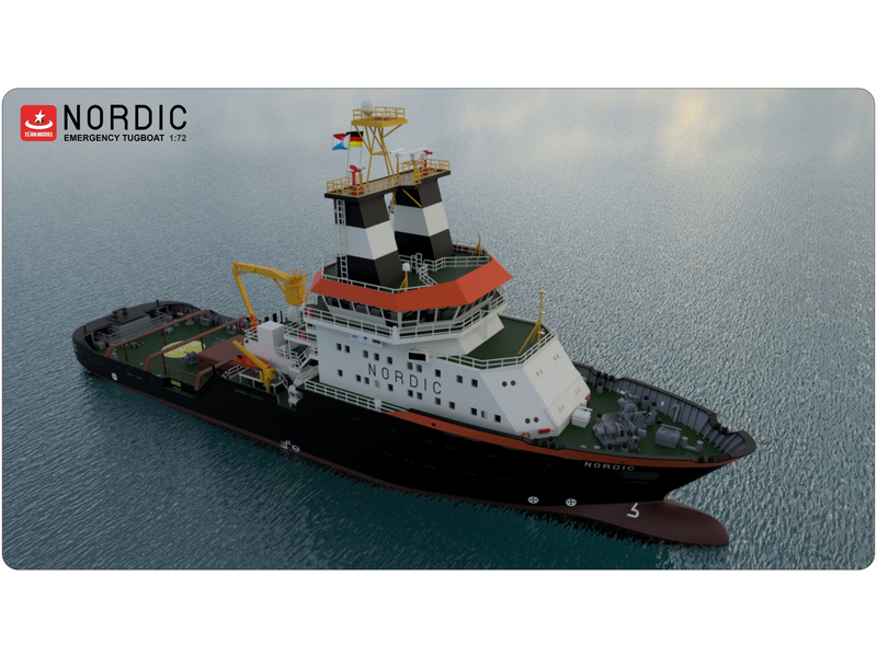 Türkmodel záchranný remorkér Nordic 1:72 kit