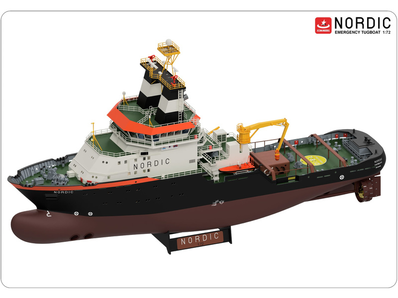 Türkmodel záchranný remorkér Nordic 1:72 kit