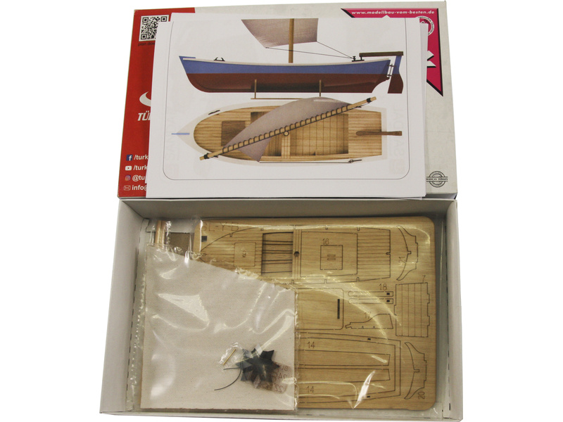 Türkmodel plachetnice 1:35 kit