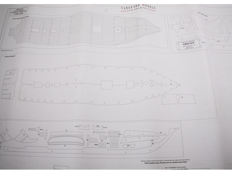 Vanguard Models Grecian US Baltimore 1813 1:64 kit