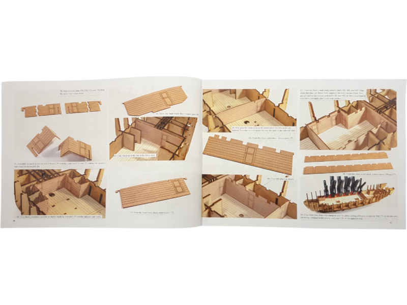 Vanguard Models HM Brig Harpy 1796 1:64 kit