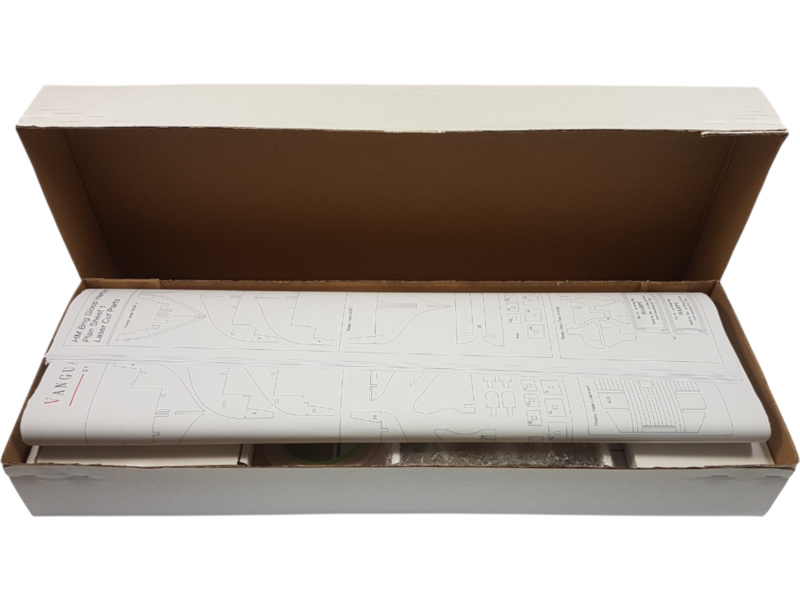 Vanguard Models HM Brig Harpy 1796 1:64 kit