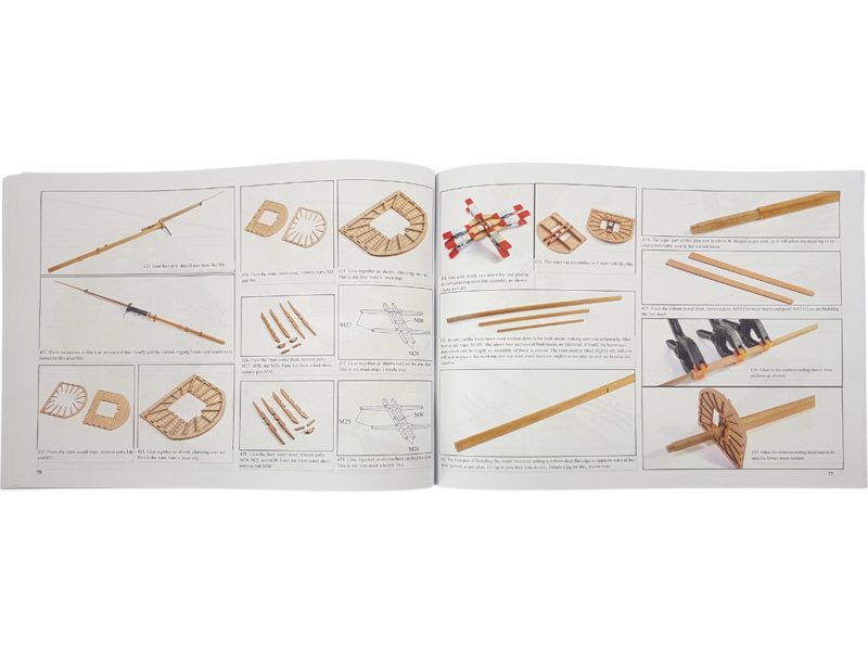 Vanguard Models HM Brig Harpy 1796 1:64 kit