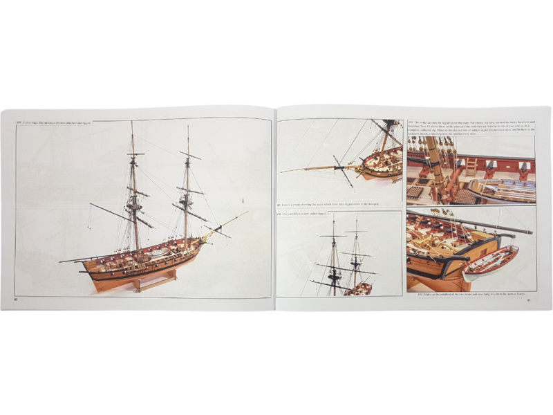 Vanguard Models HM Brig Harpy 1796 1:64 kit