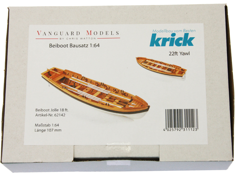 Vanguard Models Jolle člun 22" 1:64 kit