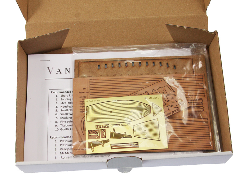 Vanguard Models Launch člun 26" 1:64 kit