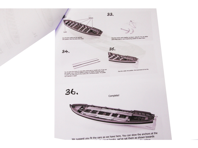 Vanguard Models Pinnace člun 28" 1:64 kit