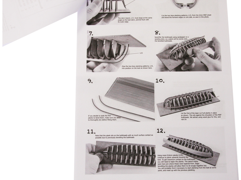 Vanguard Models Launch člun 34" 1:64 kit