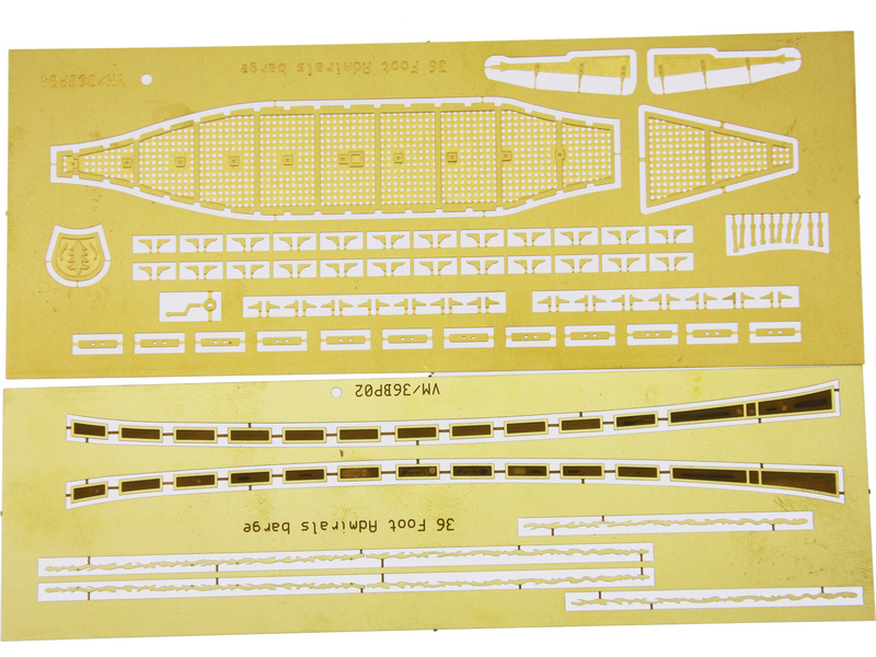 Vanguard Models admirálský člun 36" 1:64 kit