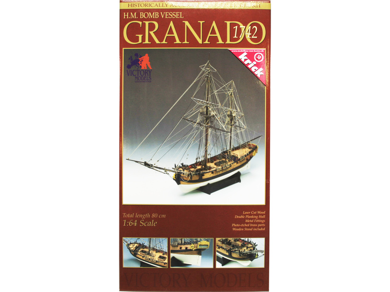 VICTORY MODELS H.M. Granado 1741 1:64 kit