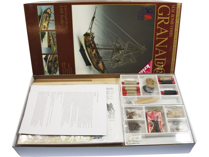 VICTORY MODELS H.M. Granado 1741 1:64 kit