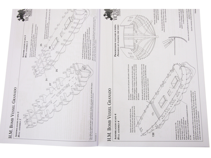 VICTORY MODELS H.M. Granado 1741 1:64 kit