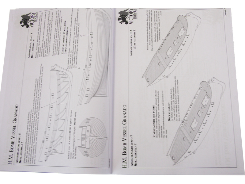 VICTORY MODELS H.M. Granado 1741 1:64 kit