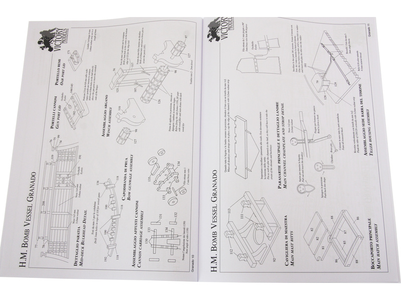 VICTORY MODELS H.M. Granado 1741 1:64 kit