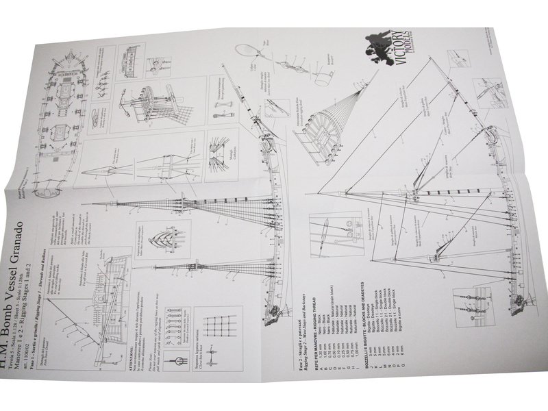 VICTORY MODELS H.M. Granado 1741 1:64 kit