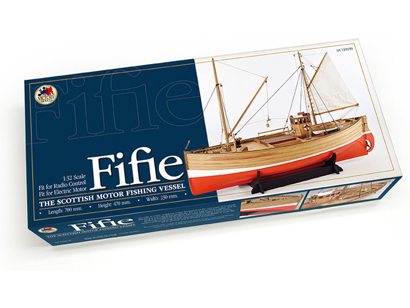 Victory Models Fifie rybářský kutr 1850 1:32 kit