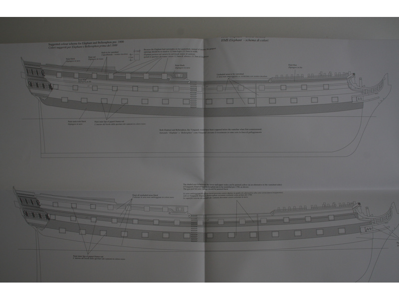VICTORY MODELS H.M.S. Vanguard 1798 1:72 kit