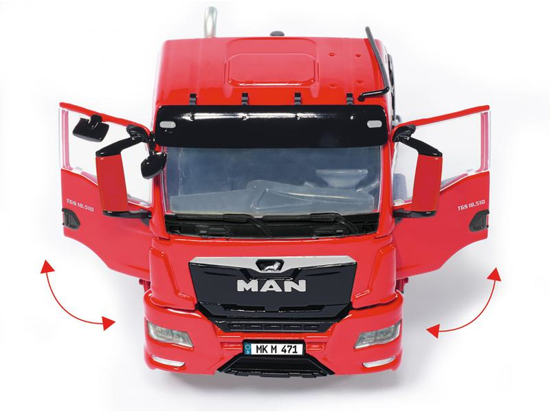 Wiking MAN TGS 2 1:32 červený