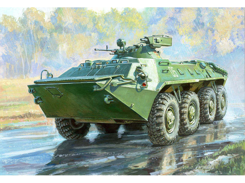 Zvezda BTR-70 s věží MA-7 (1:35)