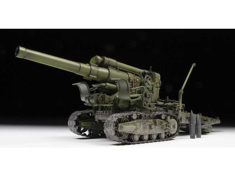 Zvezda M1931 (B-4) 203mm Howitzer WWII (1:35)
