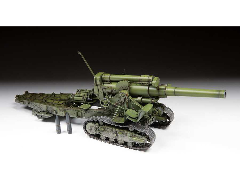 Zvezda M1931 (B-4) 203mm Howitzer WWII (1:35)