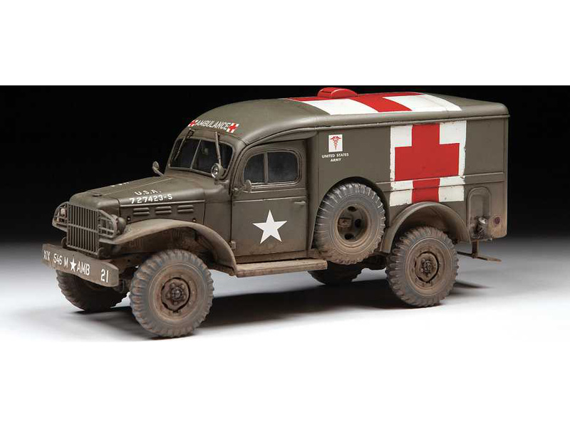 Zvezda Dodge WC-54 Ambulance (1:35)