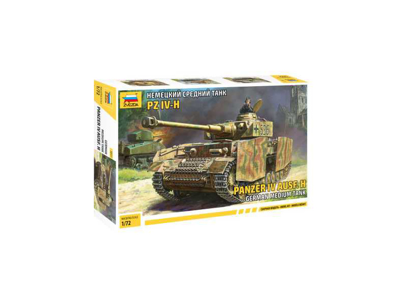 Zvezda Panzer IV Ausf.H (1:72)